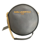 BOLSO REDONDO NEGRO KARL LAGERFELD