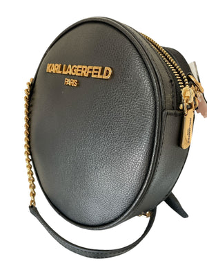 BOLSO REDONDO NEGRO KARL LAGERFELD