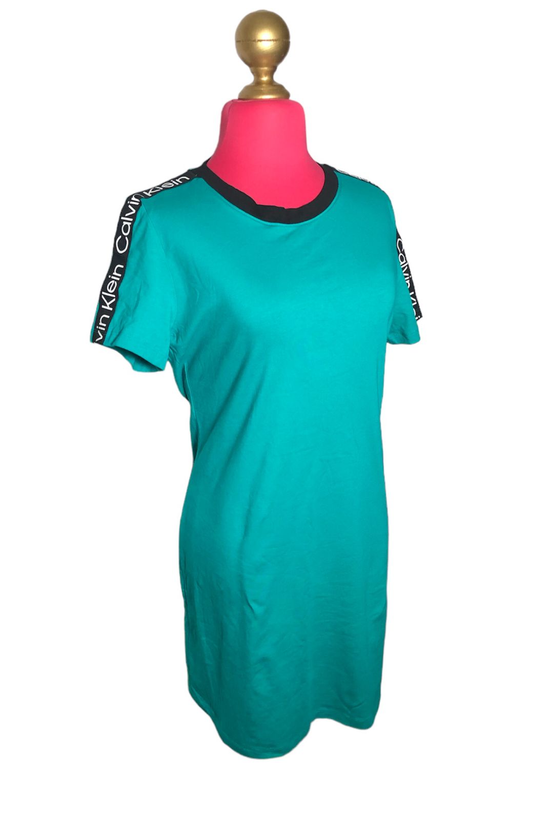 Vestido Calvin Klein Verde Talla M