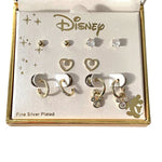 Aretes Disney de Plata Fina